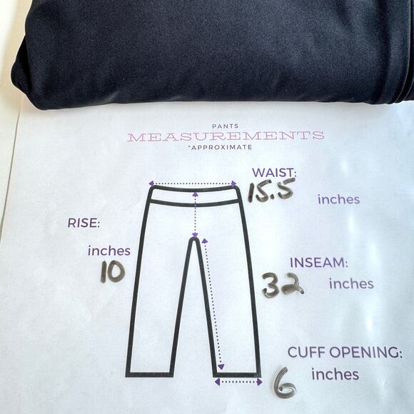 Lululemon Mens ABC Slim Fit Pant Size 30 Style M5AD5S Warpstreme Commute Black - Picture 8 of 8